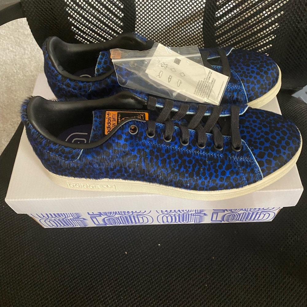 Adidas animal print sneakers